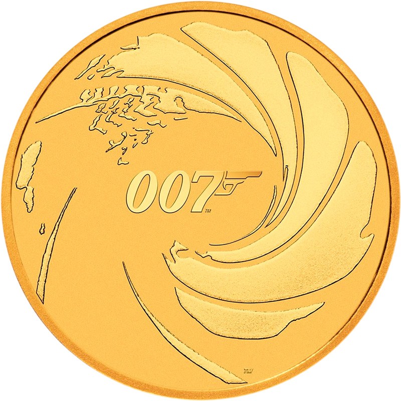 Золотая монета Тувалу 