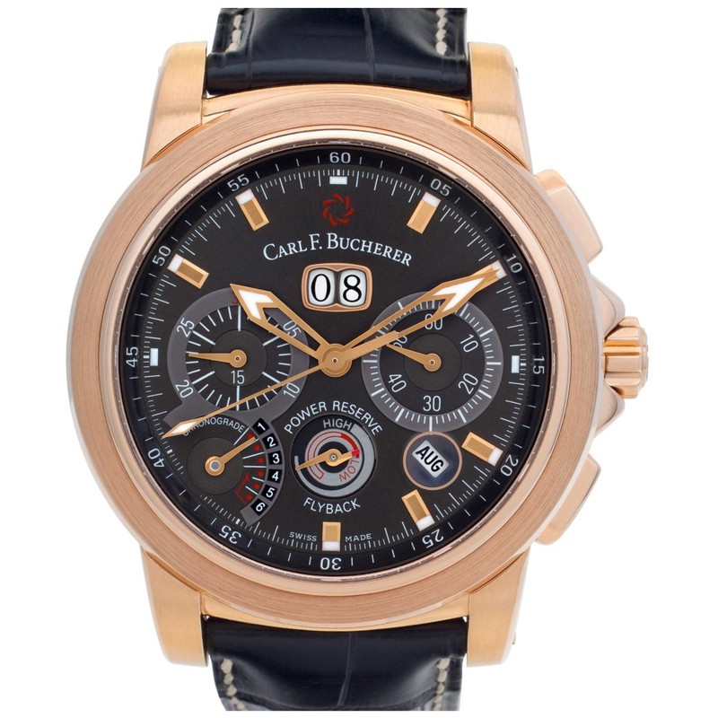 Золотые мужские часы Carl F. Bucherer