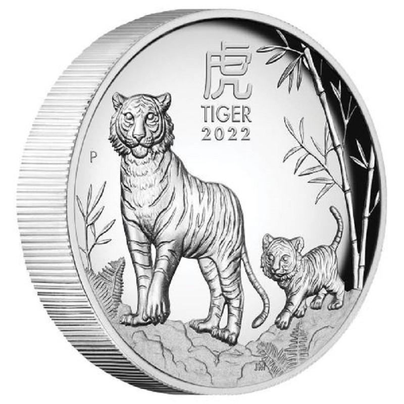 Серебряная монета Австралии 