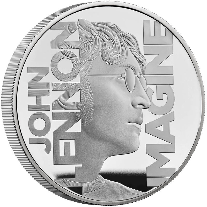 Серебряная монета Великобритании 