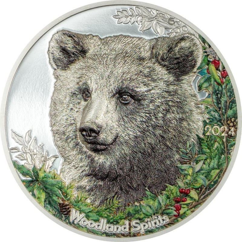 Серебряная монета Монголии 