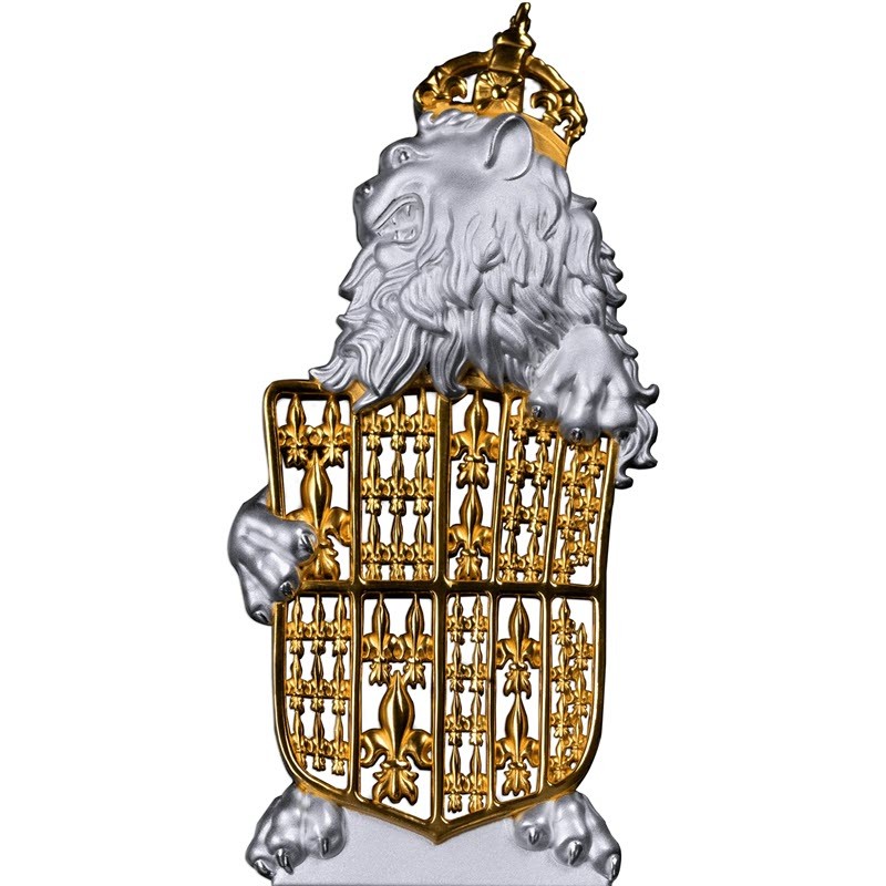 Серебряная монета Соломоновых Островов 