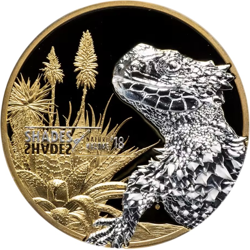 Серебряная монета Островов Кука 