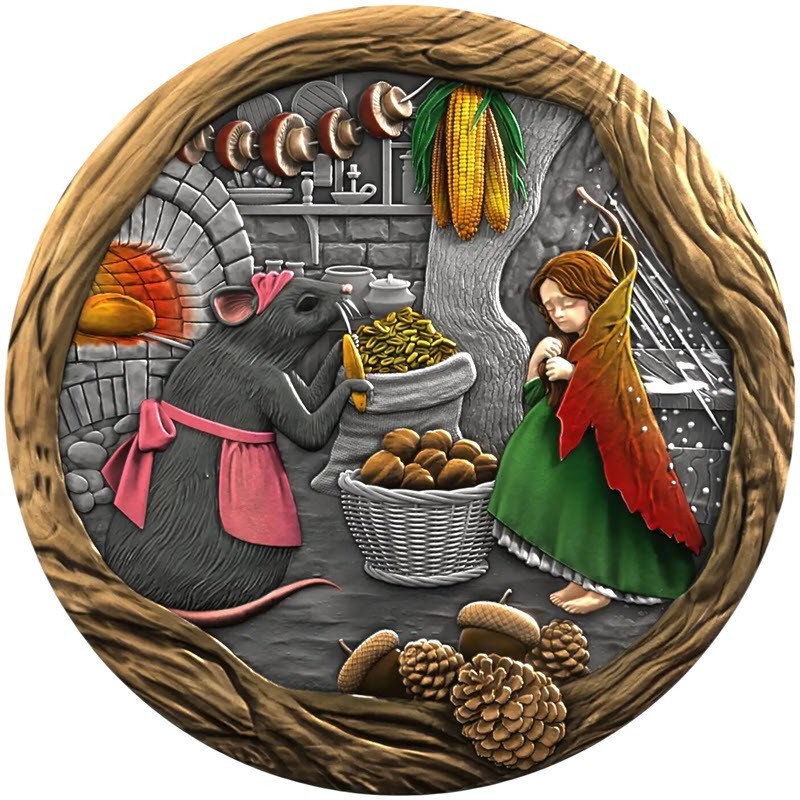 Серебряная монета Ниуэ 