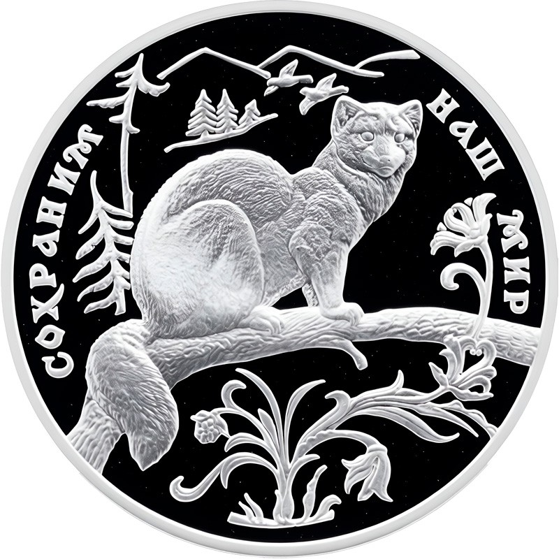 Серебряная монета России 