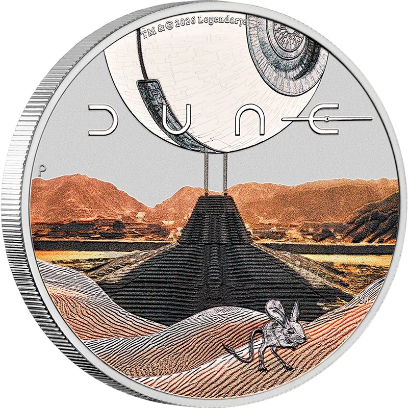 Серебряная монета Тувалу 