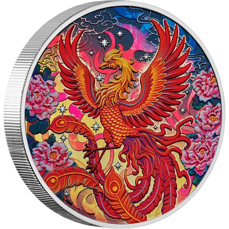 Серебряная монета Тувалу 