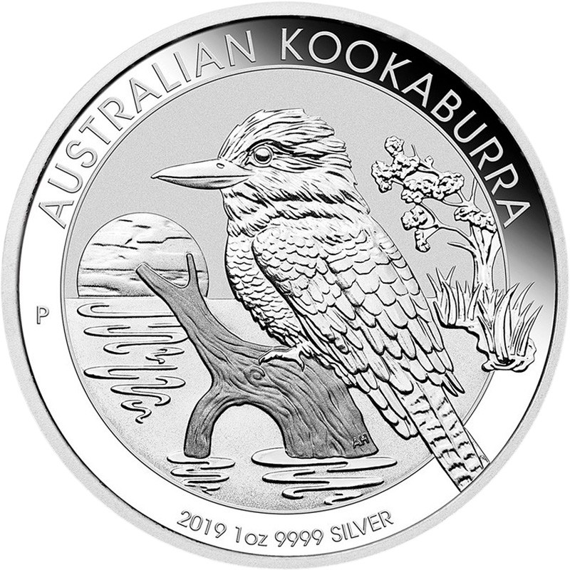 Серебряная монета Австралии 