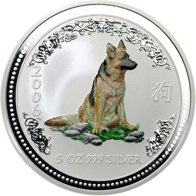 Серебряная монета Австралии 